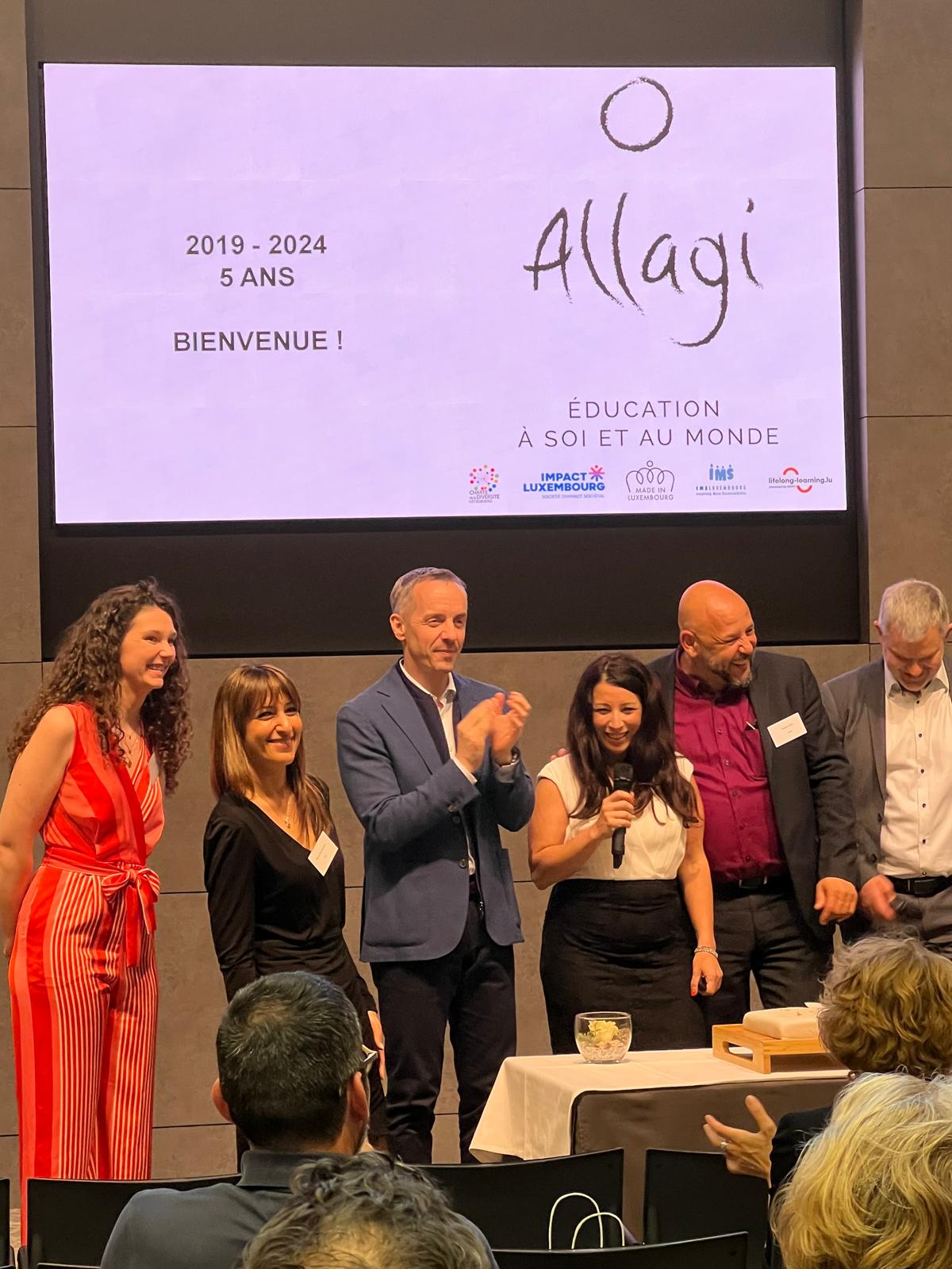 La dream Team et Monsieur le Ministre du Travail Georges Mischo