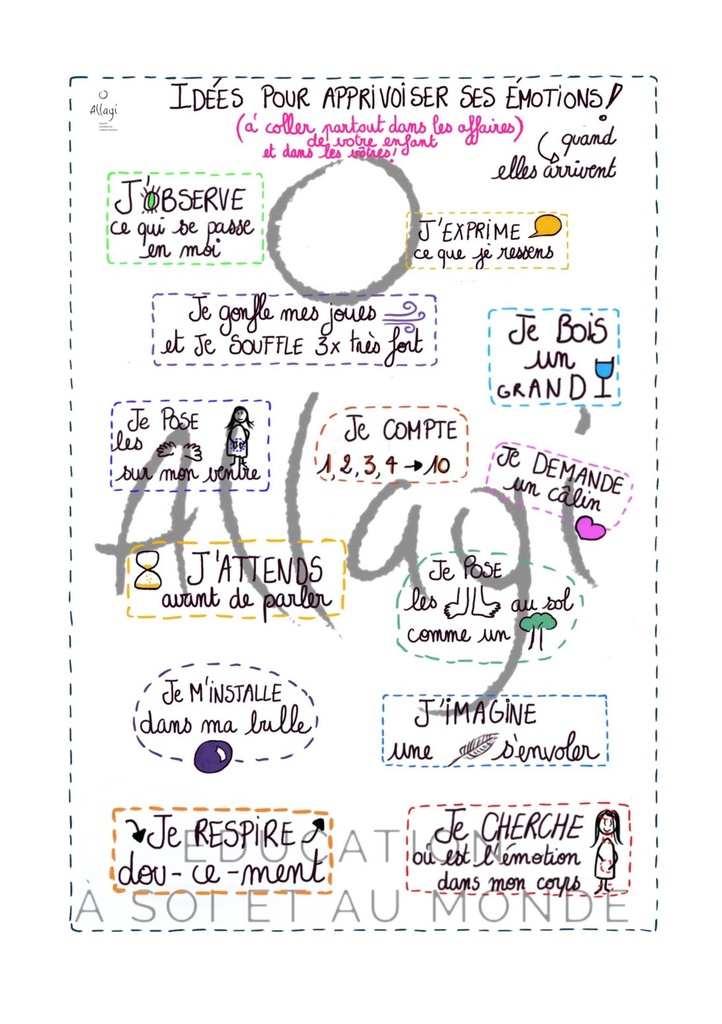 Allagi - Stickers encouragement enfants